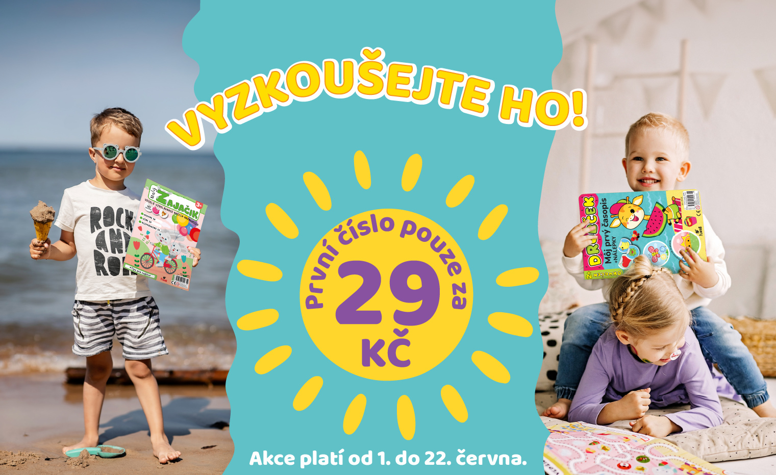 promo předplatného časopisů